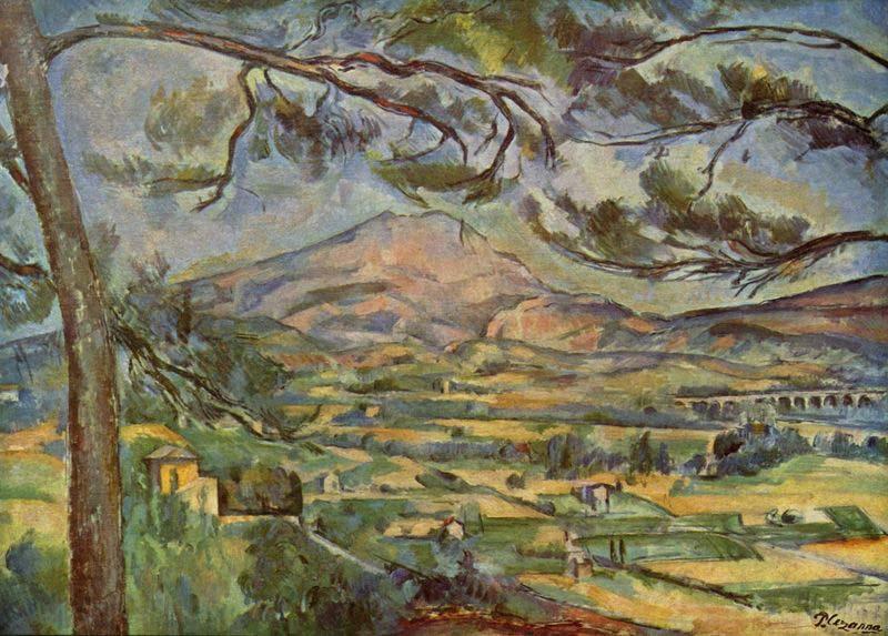 Paul Cezanne Mont Sainte-Victoire China oil painting art